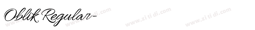 Oblik Regular字体转换 Oblik Regular字体转换